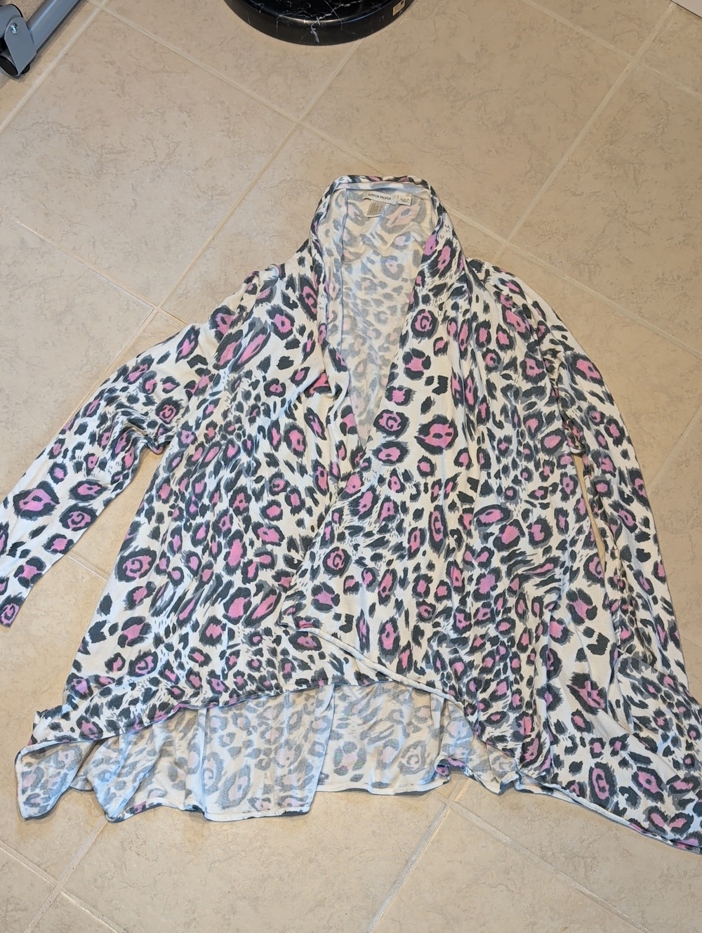 Vintage Boston Proper Cheetah Cardigan